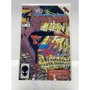 Marvel Comics Web of Spiderman #6 September 1985 John Byrne Cover (b)